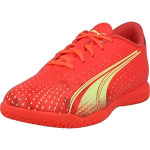 PUMA Sportovní boty pastelově žlutá / pastelově červená / černá