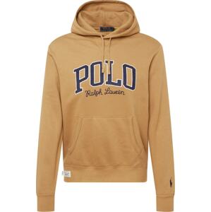 Polo Ralph Lauren Mikina velbloudí / námořnická modř / bílá