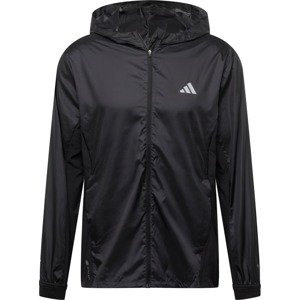 ADIDAS PERFORMANCE Sportovní bunda černá / bílá