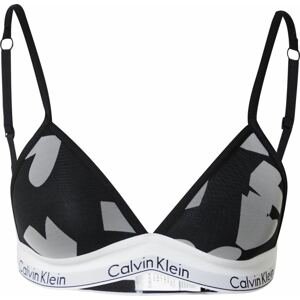Calvin Klein Underwear Podprsenka světle šedá / černá / bílá