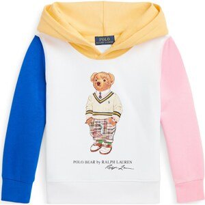 Polo Ralph Lauren Mikina námořnická modř / žlutá / růžová / bílá