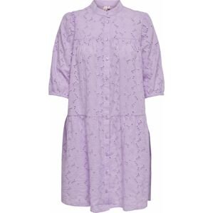ONLY Košilové šaty 'Nyla' světle fialová