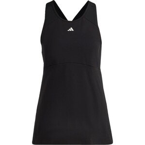 ADIDAS PERFORMANCE Sportovní top černá / bílá