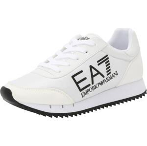 EA7 Emporio Armani Tenisky černá / bílá / offwhite