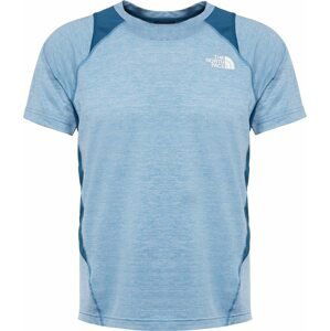 THE NORTH FACE Funkční tričko 'GLACIER' modrá / modrý melír / bílá