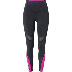 HKMX Sportovní kalhoty pink / černá / bílá