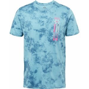 UNDER ARMOUR Funkční tričko námořnická modř / světlemodrá / pink