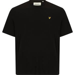 Lyle & Scott Big&Tall Tričko žlutá / černá