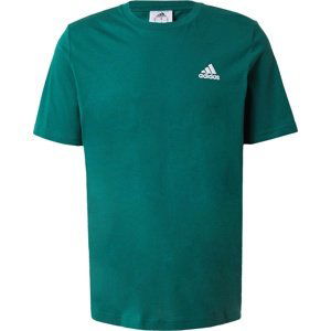 ADIDAS SPORTSWEAR Funkční tričko zelená / bílá