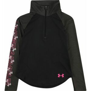 UNDER ARMOUR Funkční tričko pink / černá / bílá