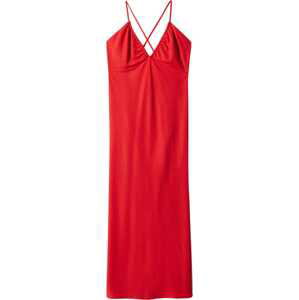 MANGO Letní šaty 'Martina' červená