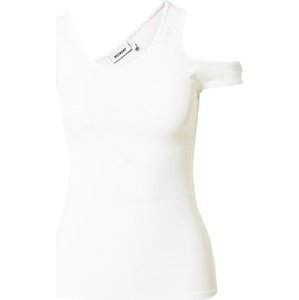 WEEKDAY Top 'Zari' offwhite