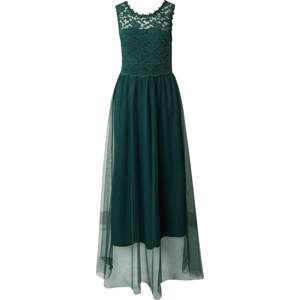 VILA Společenské šaty 'LYNNEA' tmavě zelená