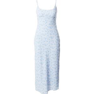 HOLLISTER Letní šaty azurová / světlemodrá