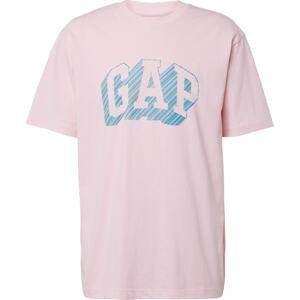 GAP Tričko modrá / světle růžová