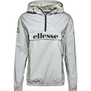 ELLESSE Sportovní bunda 'Acera' černá / stříbrná