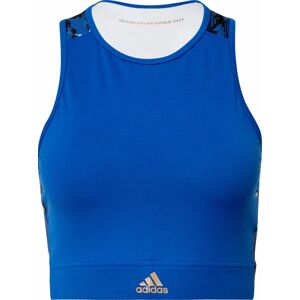 ADIDAS PERFORMANCE Sportovní podprsenka noční modrá / královská modrá