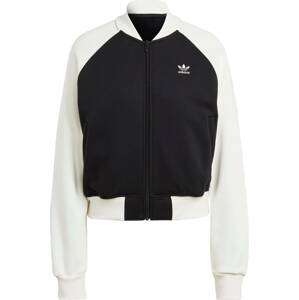 ADIDAS ORIGINALS Přechodná bunda černá / bílá