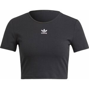 ADIDAS ORIGINALS Tričko černá / bílá