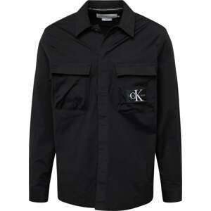 Calvin Klein Jeans Košile 'UTILITY' černá / bílá