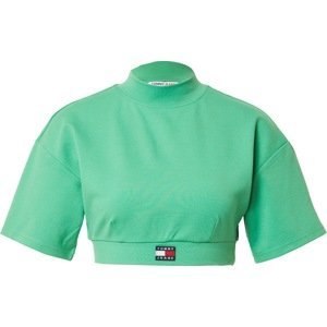 Tommy Jeans Tričko námořnická modř / zelená / červená / bílá