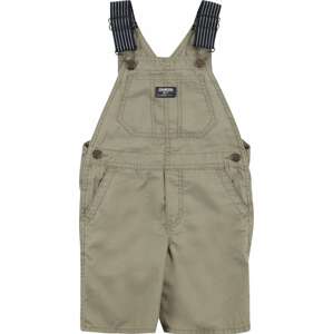 OshKosh Laclové kalhoty khaki / černá / bílá