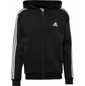 ADIDAS SPORTSWEAR Mikina černá / bílá