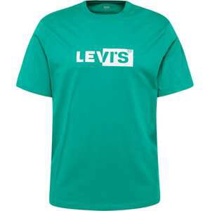 LEVI'S Tričko zelená / bílá