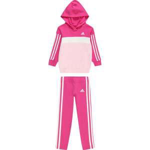 ADIDAS SPORTSWEAR Tepláková souprava pink / růžová / bílá