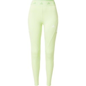 ADIDAS PERFORMANCE Sportovní kalhoty zelená / mátová / bílá