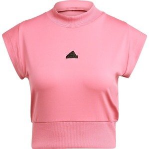 ADIDAS PERFORMANCE Funkční tričko světle růžová / černá