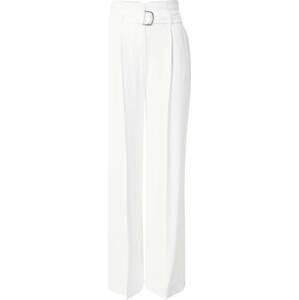 COMMA Kalhoty s puky bílá