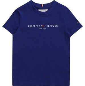 TOMMY HILFIGER Tričko modrá / bílá