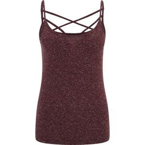 VERO MODA Top 'LUA' merlot