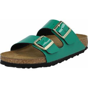 BIRKENSTOCK Pantofle zelená