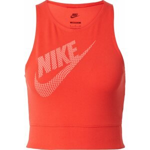 Nike Sportswear Top červená / pastelově červená