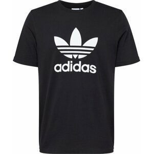 ADIDAS ORIGINALS Tričko černá / bílá