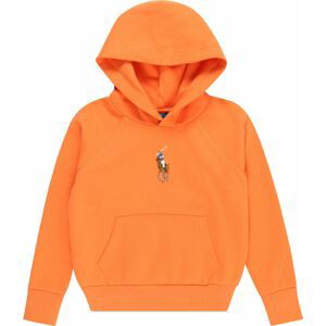 Polo Ralph Lauren Mikina modrá / sépiová / oranžová / bílá