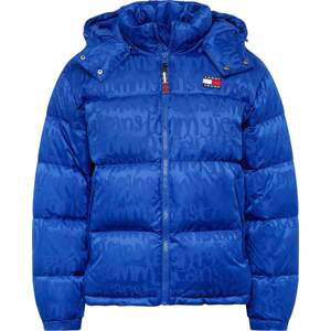 Tommy Jeans Zimní bunda 'ALASKA' modrá / královská modrá / jasně červená / bílá