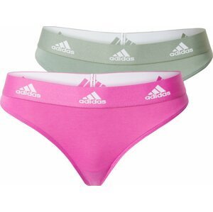 ADIDAS SPORTSWEAR Sportovní spodní prádlo olivová / pink / bílá