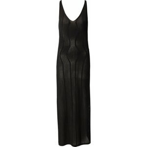 SECOND FEMALE Úpletové šaty 'Amalfi' černá