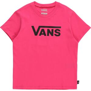 VANS Tričko 'FLYING' magenta / černá