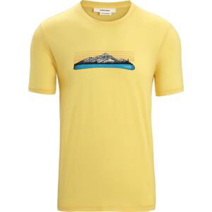 ICEBREAKER Funkční tričko svítivě modrá / žlutá / černá / bílá