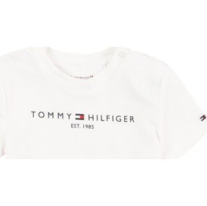 TOMMY HILFIGER Tričko námořnická modř / červená / bílá