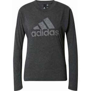ADIDAS SPORTSWEAR Funkční tričko 'WINRS 3.0' šedý melír / černý melír