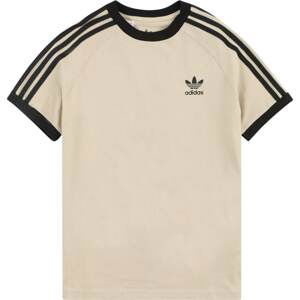 ADIDAS ORIGINALS Tričko béžová / černá