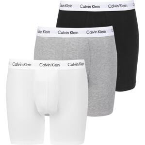 Calvin Klein Underwear Boxerky šedý melír / černá / bílá