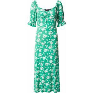 Dorothy Perkins Šaty zelená / bílá