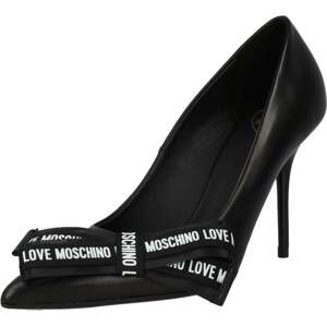 Love Moschino Lodičky černá / bílá