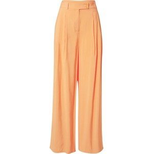 Guido Maria Kretschmer Collection Kalhoty se sklady v pase 'Jule' oranžová